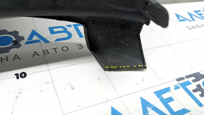 Grilă bară față inferioară pentru Toyota Prius 30 13-15, fără proiectoare de ceață, neagră lucioasă, îndoită, elemente de fixare rupte, crăpată, zgârieturi