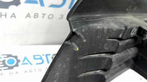 Grilă bară față inferioară pentru Toyota Prius 30 13-15, fără proiectoare de ceață, neagră lucioasă, îndoită, elemente de fixare rupte, crăpată, zgârieturi