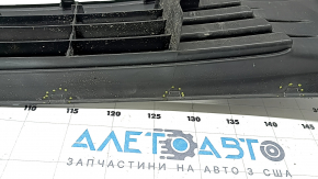 Grilă bară față inferioară pentru Toyota Prius 30 13-15, fără proiectoare de ceață, neagră lucioasă, îndoită, elemente de fixare rupte, crăpată, zgârieturi