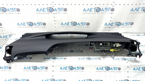 Торпедо передняя панель с AIRBAG Toyota Prius 30 14-15 черная, царапины