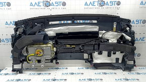 Торпедо передняя панель с AIRBAG Toyota Prius 30 14-15 черная, царапины