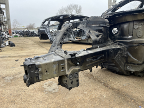 Четверть передняя правая Toyota Camry v70 18-24 на кузове, черная, обгорела