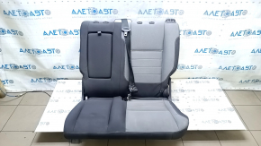 Banchetă spate, al doilea rând, stânga, Ford C-max MK2 13-18, lavetă neagră și gri, pentru curățare