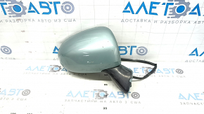 Зеркало боковое правое в сборе Toyota Prius 30 10-15 5 пинов, зеленое