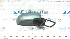 Зеркало боковое правое в сборе Toyota Prius 30 10-15 5 пинов, зеленое