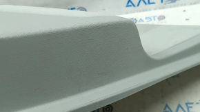 Ornamente ușă, spate stânga, Toyota Prius 30 10-15, gri cu inserție din material textil gri, cotieră din material textil gri, structură de montare gri, zgârieturi, urme de zgârieturi, curățare chimică