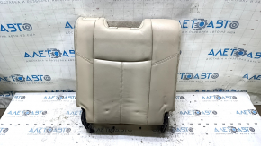 Spătar banchetă spate, rândul 3, dreapta, Nissan Pathfinder 13-16, piele bej, pentru curățare
