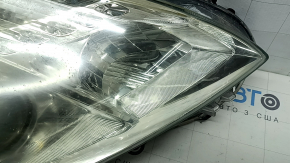 Фара передняя правая Toyota Prius 30 13-15, рест галоген, под полировку, паутинка