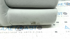 Спинка заднего ряда 2 ряд правая Toyota Prius 30 10-15 велюр светло-серый, с ремнем и подлокотником, под чистку