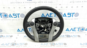Volan fără accesorii pentru Toyota Prius 30 10-15, cauciuc negru, gata de curățare