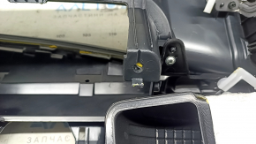 Торпедо передняя панель с AIRBAG Lexus ES300h ES350 13-18 черная с бежевыми накладками, надломаны крепления, под чистку