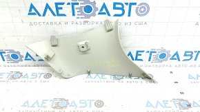 Ornament stâlp spate stânga sus Volvo XC90 16-23, gri, cu dop, zgârieturi