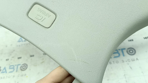 Ornament stâlp spate stânga sus Volvo XC90 16-23, gri, cu dop, zgârieturi