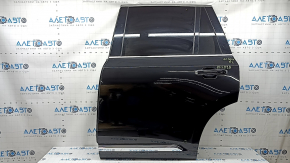 Дверь в сборе задняя левая Volvo XC90 16-26 INSCRIPTION, тонировка, keyless, под шторку, черный 717, тычка