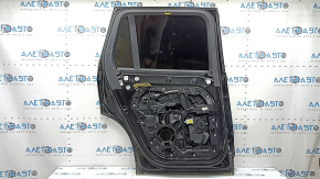 Дверь в сборе задняя левая Volvo XC90 16-26 INSCRIPTION, тонировка, keyless, под шторку, черный 717, тычка