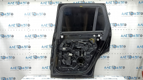 Ansamblu ușă spate dreapta cu INSCRIPȚIE Volvo XC90 16-23, fumuriu, fără cheie, sub cortină, negru 717, bara de protecție
