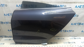 Дверь в сборе задняя левая Tesla Model 3 18-20 графит PMNG, царапины, сколы