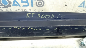 Порог левый Lexus ES300h ES350 13-18 синий 8V3, царапины, прижат, надлом крепления, затерт