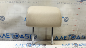 Подголовник 2 ряда центральный VW Tiguan 09-17 кожа бежевая, под чистку