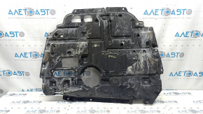 Защита двигателя центральная Toyota Prius 30 10-15 надрывы, примята