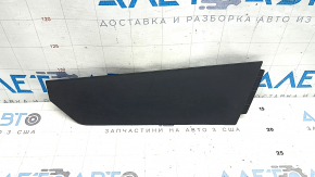 Накладка центральной консоли боковая нижняя задняя левая Volvo XC90 16-25 тип 1, черная, царапины