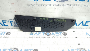 Накладка центральной консоли боковая нижняя задняя левая Volvo XC90 16-25 тип 1, черная, царапины
