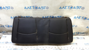 Pernă banchetă spate, rândul 3, Dodge Journey 11-19, piele neagră, suporturi ruginite