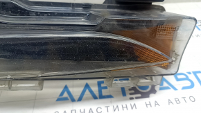 Противотуманная фара птф левая Tesla Model 3 18- с поворотником, с корректором, песок