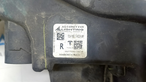 Противотуманная фара птф правая Tesla Model 3 18- с поворотником, с корректором, песок, сколы
