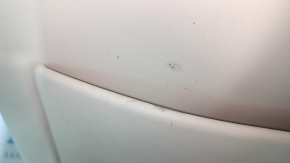 Накладка спинки водительского сидения Lexus ES300h ES350 13-18 бежевая, тычки, вмятины