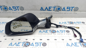 Ansamblu oglindă retrovizoare stânga pentru Tesla Model 3, 18 pini, 13 pini, 2 pini, încălzită, cu reglare automată a intensității luminii, cromată, grafit PMNG