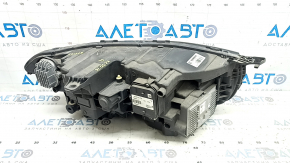 Фара передняя левая в сборе Volvo XC90 16-18 LED, под полировку, паутинка
