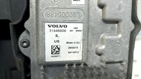 Фара передняя левая в сборе Volvo XC90 16-18 LED, под полировку, паутинка