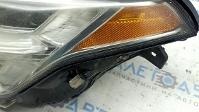 Фара передняя левая в сборе Volvo XC90 16-18 LED, под полировку, паутинка