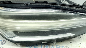 Фара передняя правая в сборе Volvo XC90 16-18 LED, под полировку, паутинка