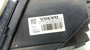 Фара передняя правая в сборе Volvo XC90 16-18 LED, под полировку, паутинка