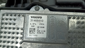 Фара передняя правая в сборе Volvo XC90 16-18 LED, под полировку, паутинка