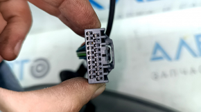 Ansamblu oglindă retrovizoare stânga pentru Volvo XC90 16-23, 14+4 pini, semnalizare, încălzită, antiorbire automată, BSM, cameră, negru