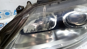 Фара передняя левая в сборе Lexus ES300h ES350 13-15 дорест ксенон + LED DRL, песок, под полировку