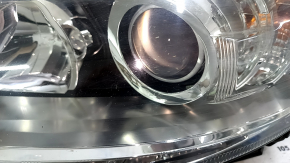 Фара передняя левая в сборе Lexus ES300h ES350 13-15 дорест ксенон + LED DRL, песок, под полировку