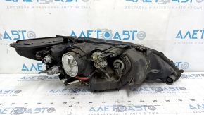 Фара передняя левая в сборе Lexus ES300h ES350 13-15 дорест ксенон + LED DRL, песок, под полировку