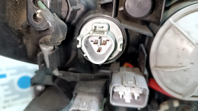 Фара передняя левая в сборе Lexus ES300h ES350 13-15 дорест ксенон + LED DRL, песок, под полировку