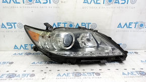 Фара передняя правая в сборе Lexus ES300h ES350 13-15 дорест ксенон + LED DRL, песок, под полировку