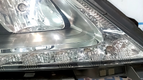 Фара передняя правая в сборе Lexus ES300h ES350 13-15 дорест ксенон + LED DRL, песок, под полировку
