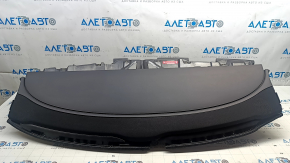 Торпедо передняя панель с AIRBAG Tesla Model 3 18- кожа черная, с накладкой под динамики, ржавый пиропатрон