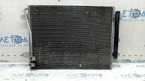 Condensator radiator aer condiționat VW Passat b8 16-19 USA 1.8T, 3.6T, fagure spart, îndoit