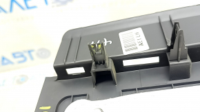 Ornamente console centrale stânga pentru Hyundai Ioniq 17-22 HEV, PHEV, negre, uzate