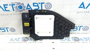 Ornament consolă centrală dreapta pentru Hyundai Ioniq 17-22 HEV, PHEV, negru, crăpătură pe suport, zgârieturi