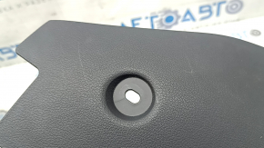 Ornament consolă centrală dreapta pentru Hyundai Ioniq 17-22 HEV, PHEV, negru, crăpătură pe suport, zgârieturi