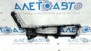 Накладка центральной консоли верхняя Volvo XC90 16-22 T5, T6, черный глянец, царапины, сломано крепление